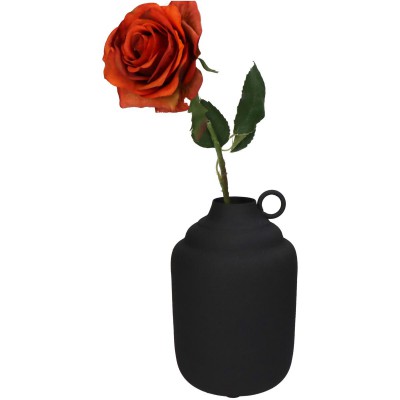 Βάζο ArteLibre Μαύρο Μέταλλο 13x13x19.5cm Διακόσμηση - Φως - Χαλιά Βάζο ArteLibre Μαύρο Μέταλλο 13x13x19.5cm Διακόσμηση - Φως - Χαλιά