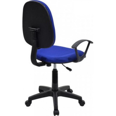 Καρέκλα Γραφείου ArteLibre ΔΑΦΝΗ Μπλε Ύφασμα 55x48x82-94cm Έπιπλα Γραφείου