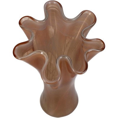 Βάζο ArteLibre Καφέ Ανακυκλωμένο Γυαλί 19x19x29cm 05155968 Βάζο ArteLibre Καφέ Ανακυκλωμένο Γυαλί 19x19x29cm 05155968