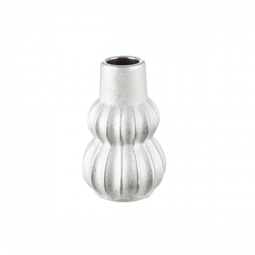 Βάζο Κεραμικό Ασημί χρώμα D10X16Cm D10X16Cm 05161385 Βάζο Κεραμικό Ασημί χρώμα D10X16Cm D10X16Cm 05161385