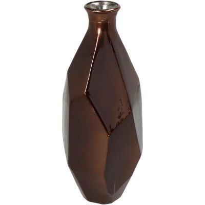 Βάζο ArteLibre Μπρονζέ Ανακυκλωμένο Γυαλί 13x13xx31cm  05156708