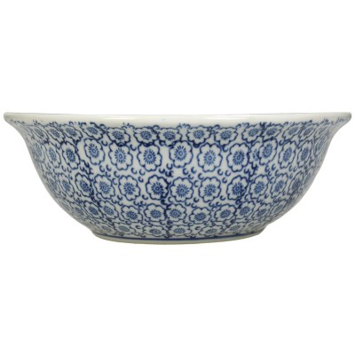 Μπολ ArteLibre Μπλε Πορσελάνη 26x26x7cm Διακόσμηση - Φως - Χαλιά