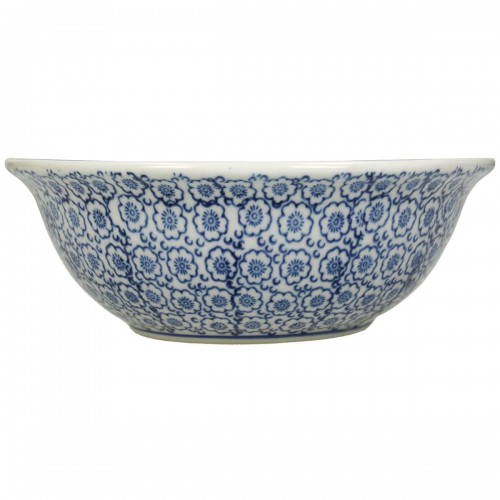 Μπολ ArteLibre Μπλε Πορσελάνη 26x26x7cm Διακόσμηση - Φως - Χαλιά