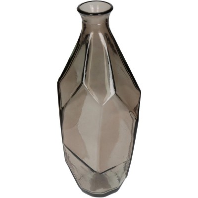 Βάζο ArteLibre Καφέ Ανακυκλωμένο Γυαλί 13x13x31cm  05150230