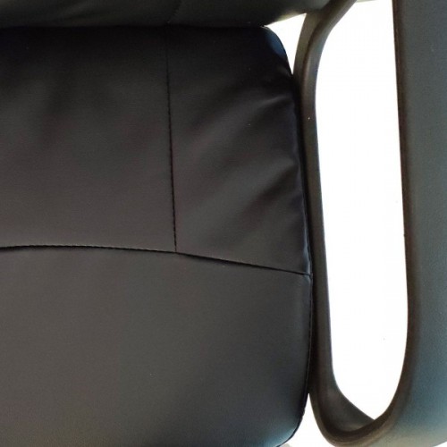 Καρέκλα Γραφείου ABA Μαύρο PVC 53x49x85-97cm Έπιπλα Γραφείου Καρέκλα Γραφείου ABA Μαύρο PVC 53x49x85-97cm Έπιπλα Γραφείου