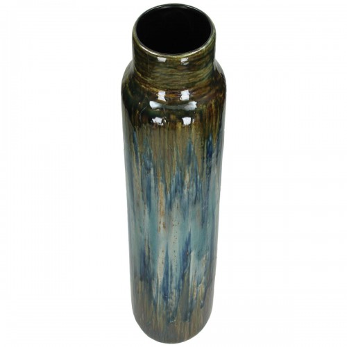 Βάζο ArteLibre Μπλε Κεραμικό 14.5x14.5x39cm Διακόσμηση - Φως - Χαλιά