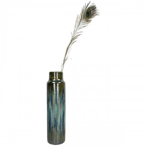 Βάζο ArteLibre Μπλε Κεραμικό 14.5x14.5x39cm Διακόσμηση - Φως - Χαλιά