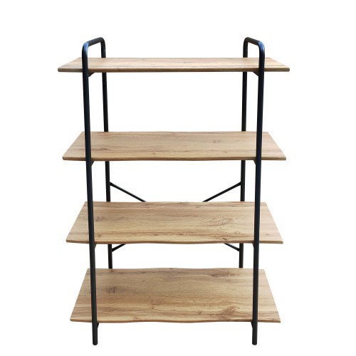 Ραφιέρα ArteLibre AMORA Φυσικό-Μαύρο MDF-Μέταλλο 80x34x112cm 14330043 Σαλόνι Ραφιέρα ArteLibre AMORA Φυσικό-Μαύρο MDF-Μέταλλο 80x34x112cm 14330043 Σαλόνι