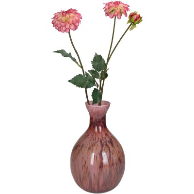 Βάζο ArteLibre Ροζ Γυαλί 16x16x25cm 05154935 Βάζο ArteLibre Ροζ Γυαλί 16x16x25cm 05154935