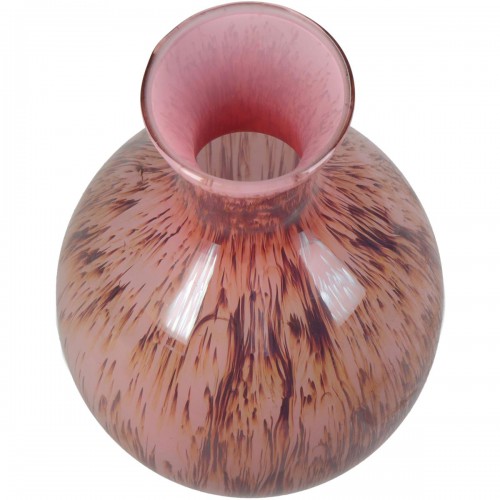 Βάζο ArteLibre Ροζ Γυαλί 16x16x25cm Διακόσμηση - Φως - Χαλιά