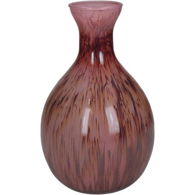 Βάζο ArteLibre Ροζ Γυαλί 16x16x25cm  05154935