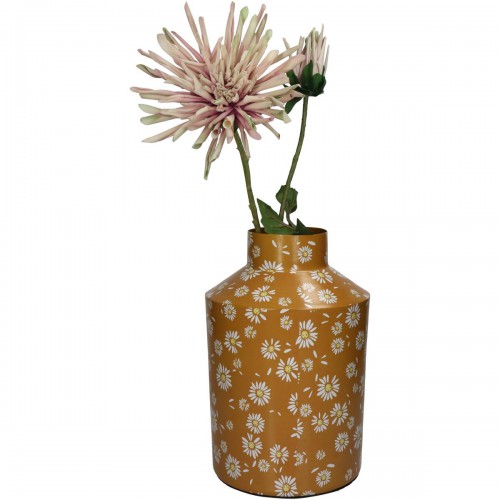 Βάζο ArteLibre Λουλούδια Πολύχρωμο Μέταλλο 16x16x25.5cm Διακόσμηση - Φως - Χαλιά
