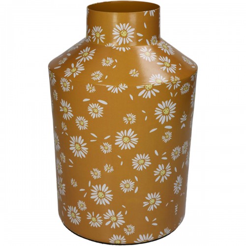 Βάζο ArteLibre Λουλούδια Πολύχρωμο Μέταλλο 16x16x25.5cm Διακόσμηση - Φως - Χαλιά