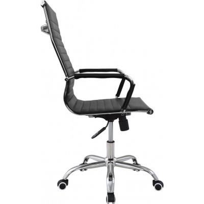 Καρέκλα Γραφείου ArteLibre ΔΙΩΝΗ Μαύρο PU 55x60x104-111cm  14230024 Έπιπλα Γραφείου