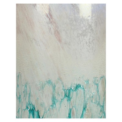 Βάζο ArteLibre Τιρκουάζ Γυαλί 12x12x36cm 05152244 Βάζο ArteLibre Τιρκουάζ Γυαλί 12x12x36cm 05152244