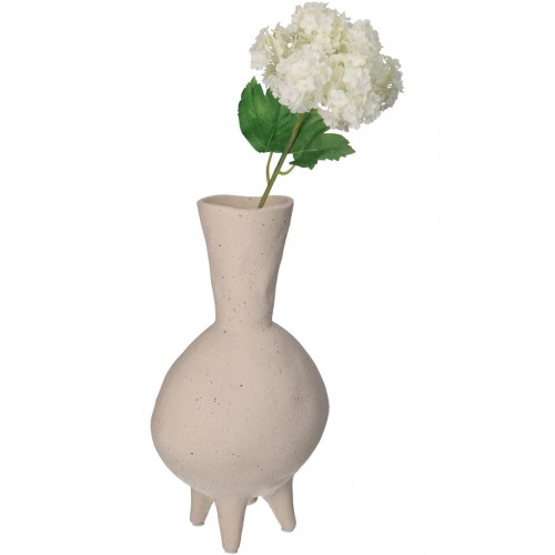 Βάζο ArteLibre Ιβουάρ Κεραμικό 15x11.5x26cm Διακόσμηση - Φως - Χαλιά