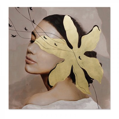 Πίνακας ArteLibre "Γυναικεία Φιγούρα" Καμβάς 80x80x3cm 14690031 Πίνακας ArteLibre "Γυναικεία Φιγούρα" Καμβάς 80x80x3cm 14690031