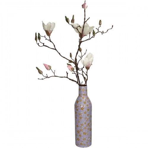 Βάζο ArteLibre Λουλούδια Πολύχρωμο Μέταλλο 9.5x9.5x34.5cm Διακόσμηση - Φως - Χαλιά
