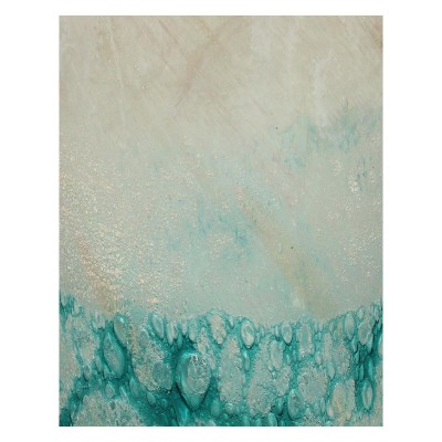 Βάζο ArteLibre Τιρκουάζ Γυαλί 13x13x42cm  05152245