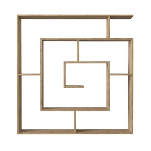 Βιβλιοθήκη Ithaki Φυσικό 125x22x130cm Έπιπλα Γραφείου Βιβλιοθήκη Ithaki Φυσικό 125x22x130cm Έπιπλα Γραφείου