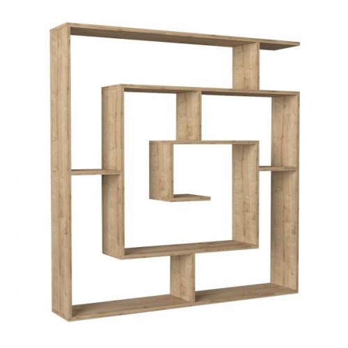 Βιβλιοθήκη Ithaki Φυσικό 125x22x130cm Έπιπλα Γραφείου Βιβλιοθήκη Ithaki Φυσικό 125x22x130cm Έπιπλα Γραφείου