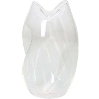 Βάζο ArteLibre Διάφανο Γυαλί 10.3x10.3x17.8cm  05150246