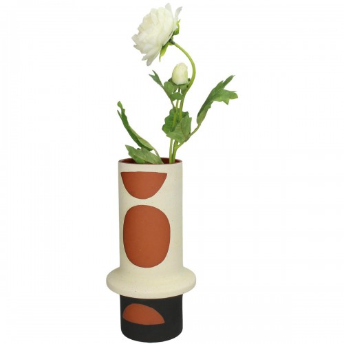 Βάζο ArteLibre Πολύχρωμο Τερακότα 12.4x12.4x24cm Διακόσμηση - Φως - Χαλιά