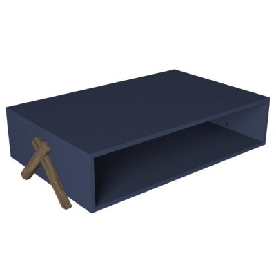 Τραπεζάκι Σαλονιού Kos Μπλε 98x60x26cm Σαλόνι Τραπεζάκι Σαλονιού Kos Μπλε 98x60x26cm Σαλόνι