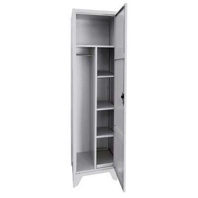 Φοριαμός ArteLibre IKORIN Ανοιχτό Γκρι Μέταλλο 50x50x185cm 14800024 Φοριαμός ArteLibre IKORIN Ανοιχτό Γκρι Μέταλλο 50x50x185cm 14800024