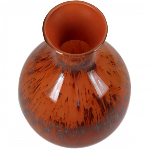 Βάζο ArteLibre Κόκκινο Γυαλί 16x16x25cm Διακόσμηση - Φως - Χαλιά