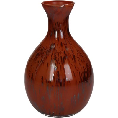 Βάζο ArteLibre Κόκκινο Γυαλί 16x16x25cm  05154936