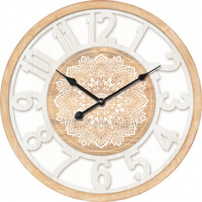 Ρολόι Τοίχου ArteLibre MDF Φ58x4cm  14650011