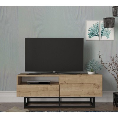 Έπιπλο Τηλεόρασης ArteLibre Ios Φυσικό 120x37x46cm  14410051