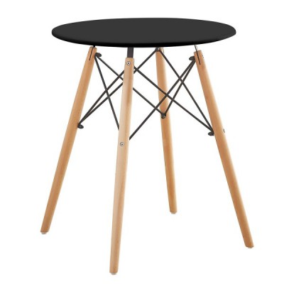 Τραπέζι ArteLibre RAPTOR Μαύρο MDF-Ξύλο 60x60x70cm 14600019 Τραπέζι ArteLibre RAPTOR Μαύρο MDF-Ξύλο 60x60x70cm 14600019