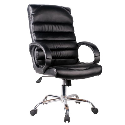 Καρέκλα Γραφείου ArteLibre MOLY Μαύρο Δέρμα 65x70.5x119-126cm  14230044