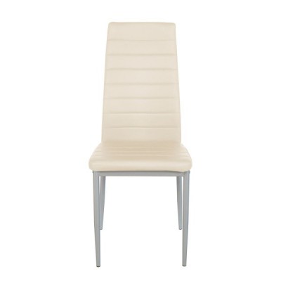 Καρέκλα ArteLibre ROSE Μπεζ PVC 53x39x96cm 14320018 Καρέκλα ArteLibre ROSE Μπεζ PVC 53x39x96cm 14320018