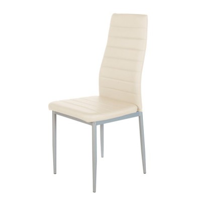 Καρέκλα ArteLibre ROSE Μπεζ PVC 53x39x96cm  14320018