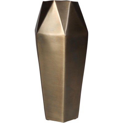 Βάζο ArteLibre Μπρονζέ Μέταλλο 11.5x11.5x25.5cm 05150465 Βάζο ArteLibre Μπρονζέ Μέταλλο 11.5x11.5x25.5cm 05150465