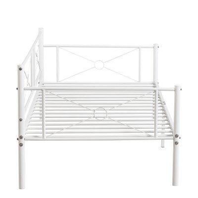 Καναπές Κρεβάτι ArteLibre CIMARRON Λευκό Μέταλλο 197.5x96x75cm (Στρώμα 90x190cm) 14920033 Καναπές Κρεβάτι ArteLibre CIMARRON Λευκό Μέταλλο 197.5x96x75cm (Στρώμα 90x190cm) 14920033