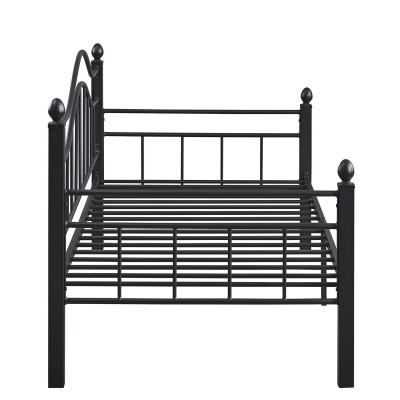 Καναπές Κρεβάτι ArteLibre PECOS Μαύρο Μέταλλο 200x98x99cm (Στρώμα 90x190cm) 14920035 Καναπές Κρεβάτι ArteLibre PECOS Μαύρο Μέταλλο 200x98x99cm (Στρώμα 90x190cm) 14920035