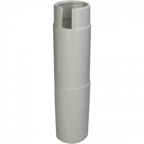 Βάζο ArteLibre Λευκό Κεραμικό 10.5x10.5x39.5cm Διακόσμηση - Φως - Χαλιά