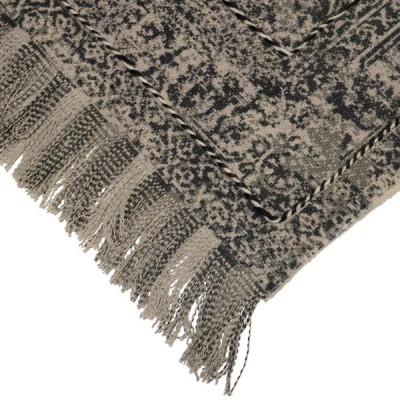 Χαλί Vintage Γκρι Βαμβακερό 120x180cm Διακόσμηση - Φωτισμός - Χαλιά Χαλί Vintage Γκρι Βαμβακερό 120x180cm Διακόσμηση - Φωτισμός - Χαλιά