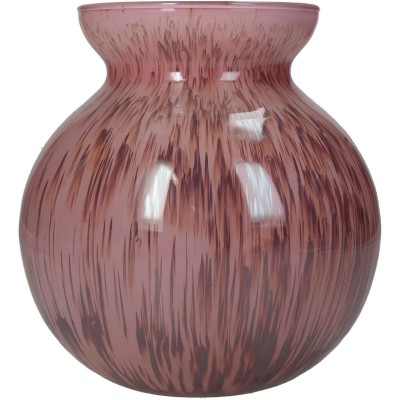 Βάζο ArteLibre Ροζ Γυαλί 15x15x16cm 05154938 Βάζο ArteLibre Ροζ Γυαλί 15x15x16cm 05154938
