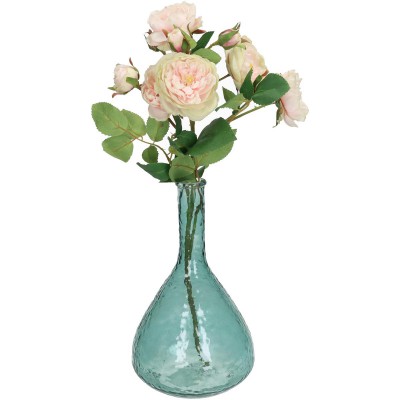 Βάζο ArteLibre Πράσινο Ανακυκλωμένο Γυαλί 15.2x15.2x25.4cm 05154138 Βάζο ArteLibre Πράσινο Ανακυκλωμένο Γυαλί 15.2x15.2x25.4cm 05154138