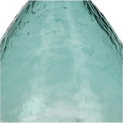 Βάζο ArteLibre Πράσινο Ανακυκλωμένο Γυαλί 15.2x15.2x25.4cm Διακόσμηση - Φως - Χαλιά