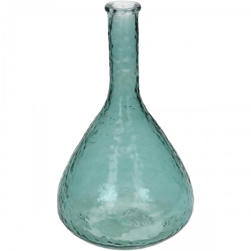 Βάζο ArteLibre Πράσινο Ανακυκλωμένο Γυαλί 15.2x15.2x25.4cm Διακόσμηση - Φως - Χαλιά