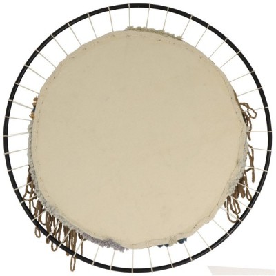 Διακοσμητικό Τοίχου Πολύχρωμο Ύφασμα 98x2x98cm Διακόσμηση - Φωτισμός - Χαλιά