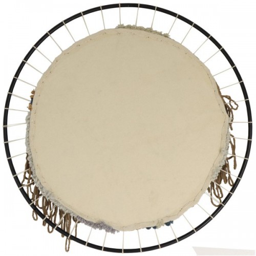 Διακοσμητικό Τοίχου Πολύχρωμο Ύφασμα 98x2x98cm Διακόσμηση - Φωτισμός - Χαλιά