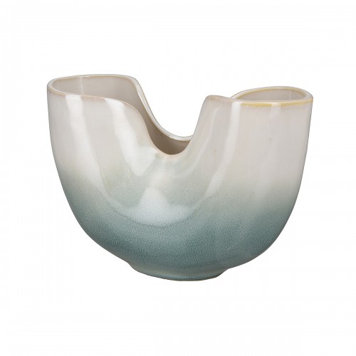 Βάζο ArteLibre Μπεζ-Τιρκουάζ Κεραμικό 7x19x13cm 05160140 Βάζο ArteLibre Μπεζ-Τιρκουάζ Κεραμικό 7x19x13cm 05160140