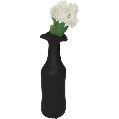 Βάζο ArteLibre Καφέ Κεραμικό 8x8x27cm 05150678 Βάζο ArteLibre Καφέ Κεραμικό 8x8x27cm 05150678